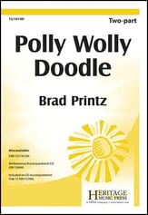 Polly Wolly Doodle Two-Part choral sheet music cover